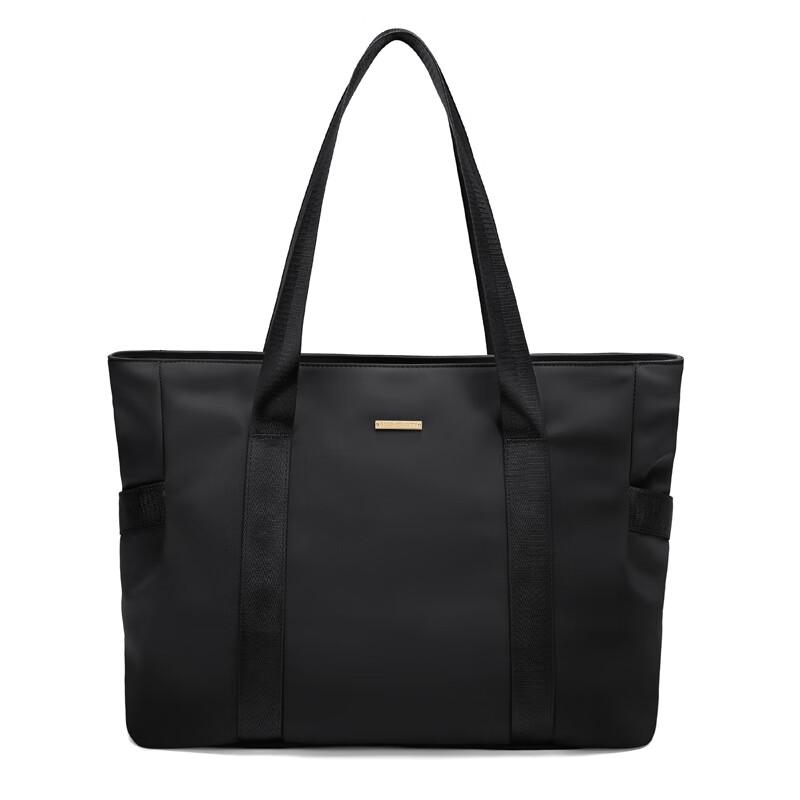 GOLF Shoulder Bag, Handbag, Versatile Commuter Tote Bag, 16-Inch Laptop Bag, Black