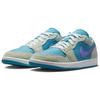 Air Jordan 1 Low SE Aquatone Concord Men Sneakers Blue Pistachio-Frost Psychic-Purple DX4334-300