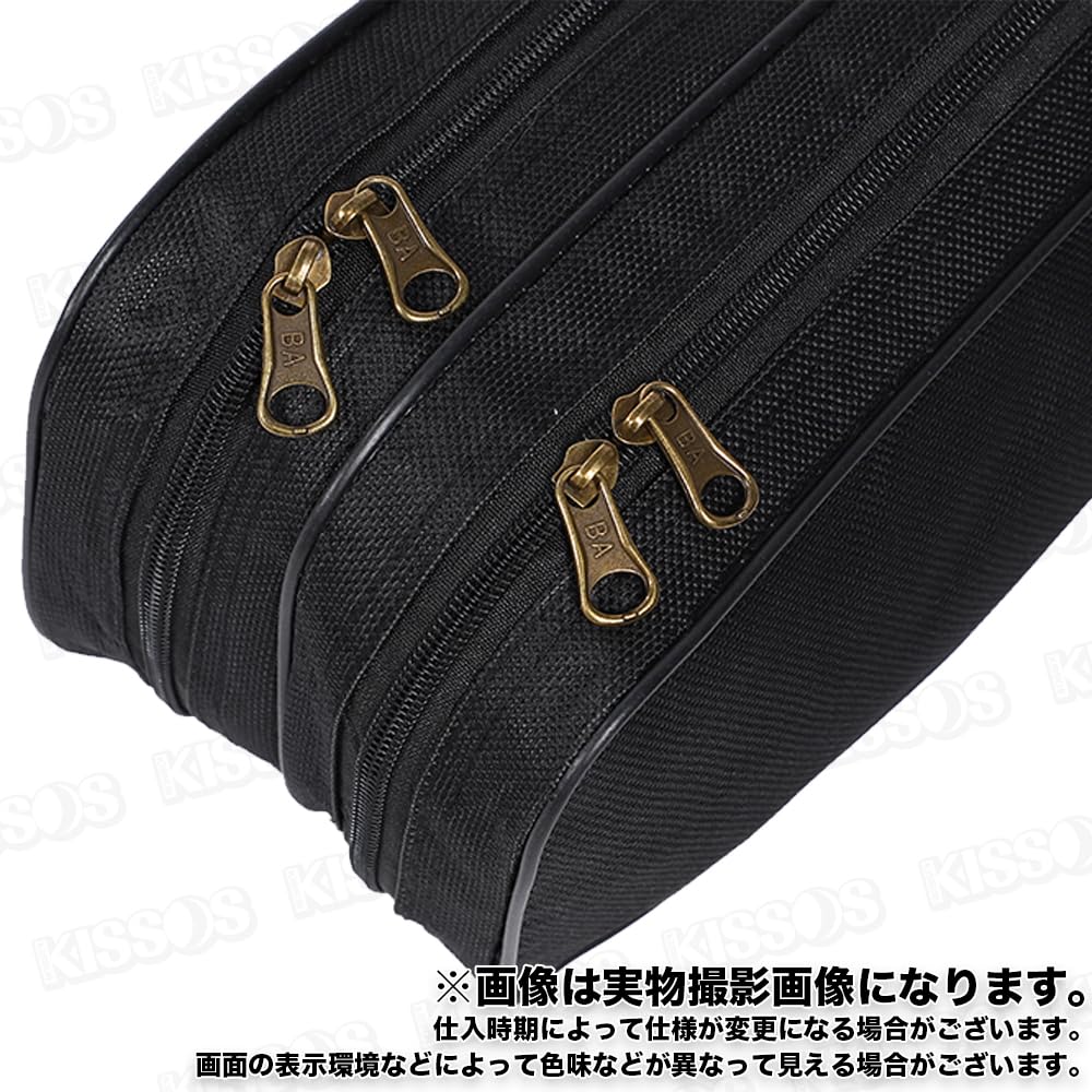 Portable Fishing Rod Storage Bag, 1.5m Rod Cover, Large Capacity, Foldable, Shoulder Strap, Easy to Carry, (Black)