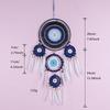 Vintage Bohemian Blue Feathers Dream Catchers Large Wind Chimes Window Hangings Home Decorations Bedroom Wall Pendants For Girls