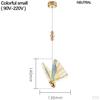 Butterfly LED Pendant Light, Hanging Chandelier Kitchen Ceiling Lamps for Bar Teahouse Bedroom