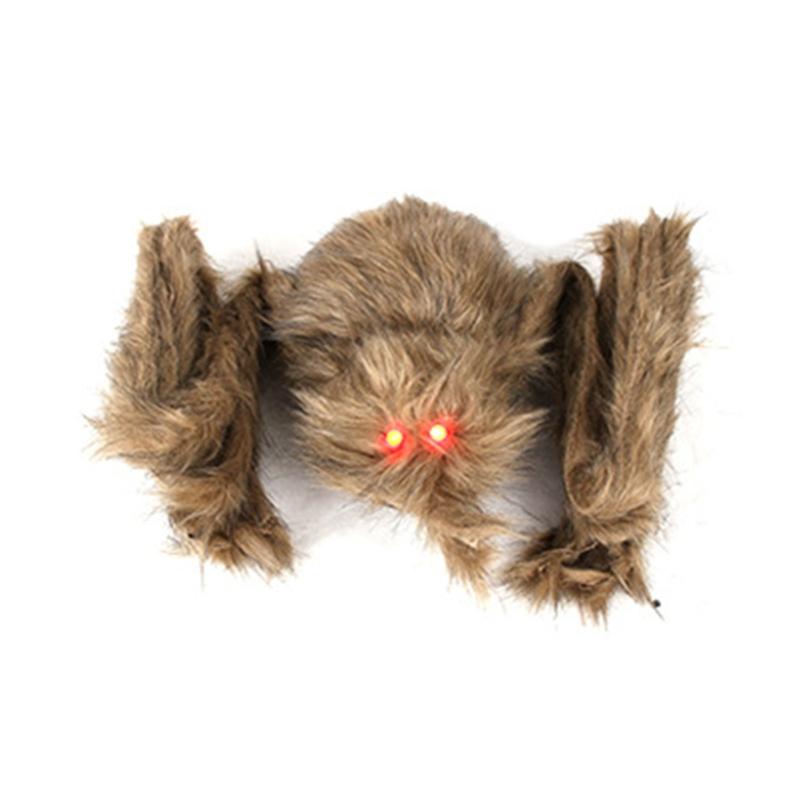 Plush Spider April Fools Props Prank Toy with Huge Size Simulation Spider Novelty Toy for Entertainment Party Decoration