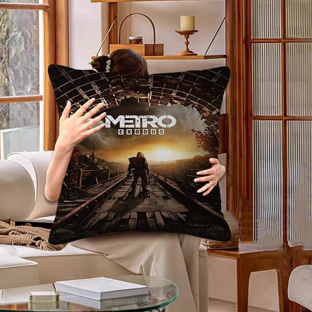 M-Metro 2033 Anime Pillowcases Home Bedding Decorative Pillow Cover Wedding Super Soft Pillow Case