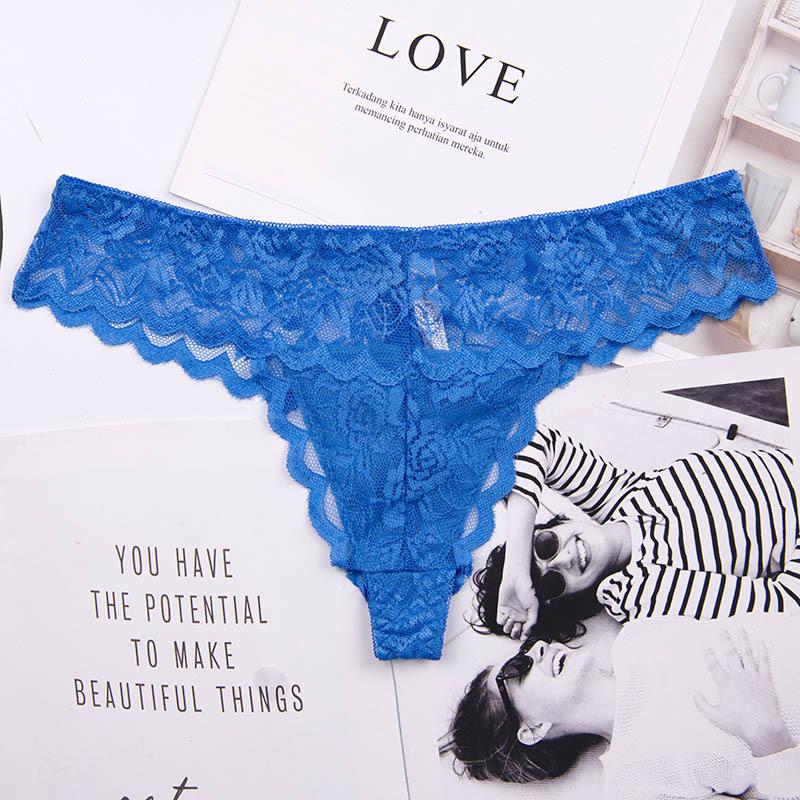 women g-string sexy lace underwear ladies panties lingerie bikini underwear pants thong intimatewear 1pcs/lot js6804