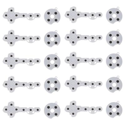 10 PCS Conductive Rubber Contact Pad Button for Xbox 360 Game Handle Game Controller