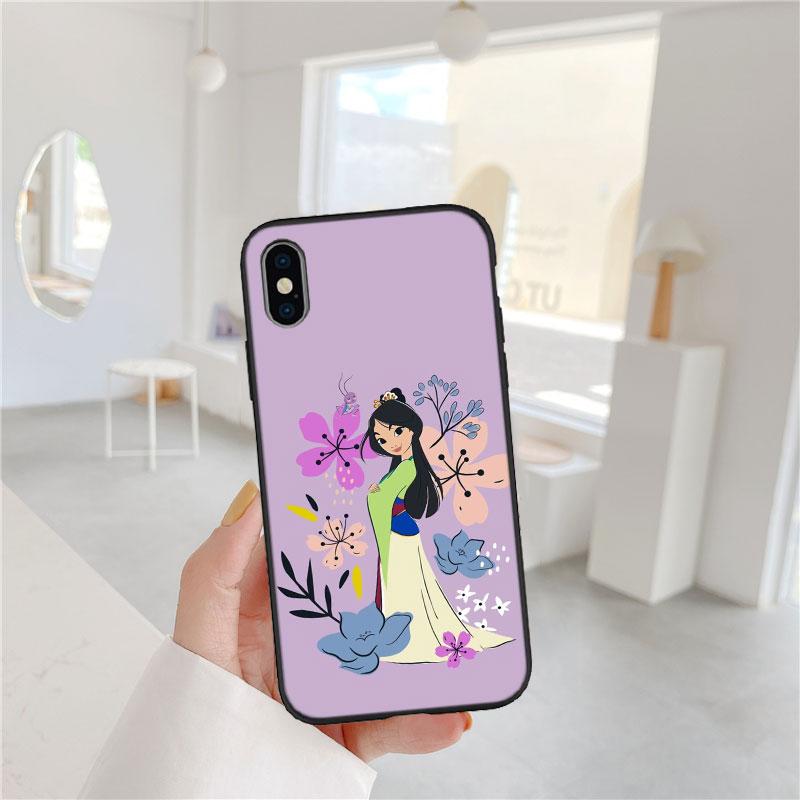 CJ89 Prinzessin Mulan Soft Shell Handyhülle für Samsung Galaxy Note 10 20 S23 S24 S25 Ultra FE Plus Edge Lite A02S A35 A07 A17