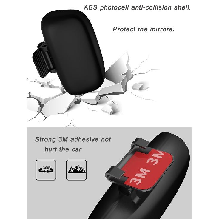 YASOKRO Car Blind Spot Mirror Wide Angle Mirror Adjustable Convex Rearview Mirror for Safety Parking Car Mirror