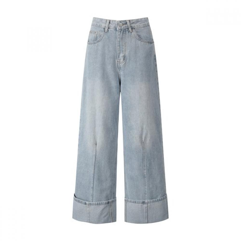GGPX New York One Tuck Roll Up Semi Wide Pants  Gq4pt004f 