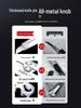 Heavy Duty Stainless Steel Utility Knife - Super Sharp and Thickened All-Metal Paper Cutter