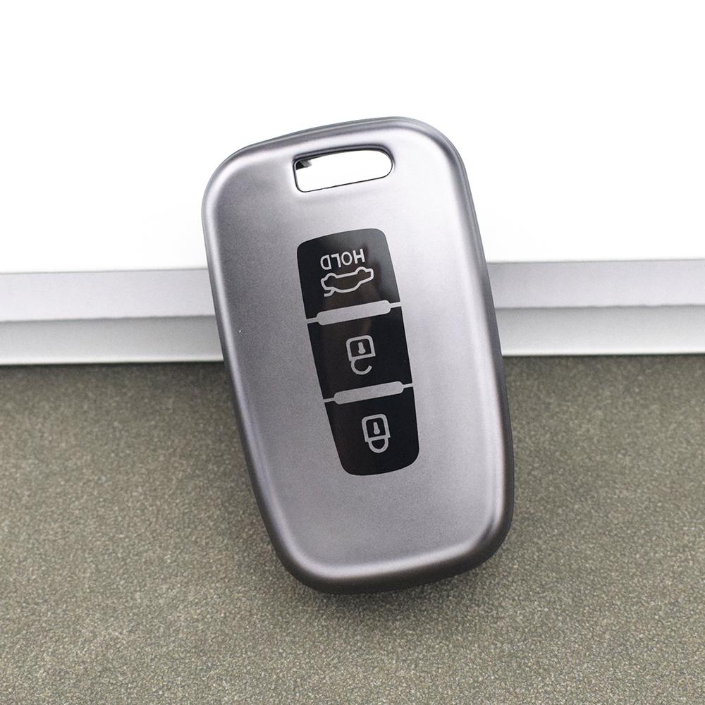 3/4 Button for Hyundai Accent Elantra Solaris HB20 Veloster SR IX35 I30 Car Key Cover Case Bag Holder for KIA RIO K2 K3 Sportage