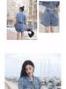 Women's Summer 2026 Age-Defying Denim Two-Piece: Stylish Short Jacket & Shorts Set