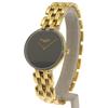 Dior Bakira Watches 46 154-2 blackDial Plated Gold Quartz Analog Display Women Used