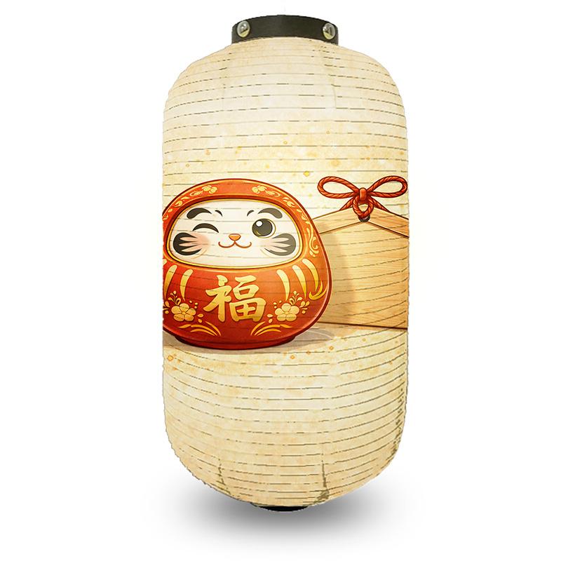 Japanese Maneki-neko Hanging Lantern for Hot Pot Restaurant Bistro Sashimi Cuisine Ramen Sake Lantern Outdoor Festival Decor