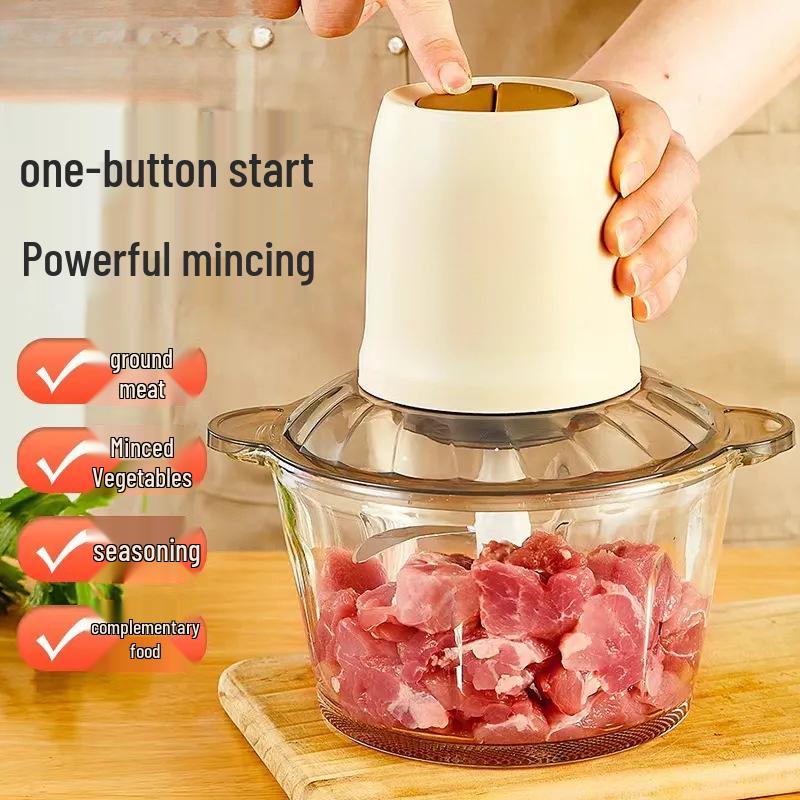 Large Capacity Multifunctional Electric Meat Grinder and Vegetable Chopper