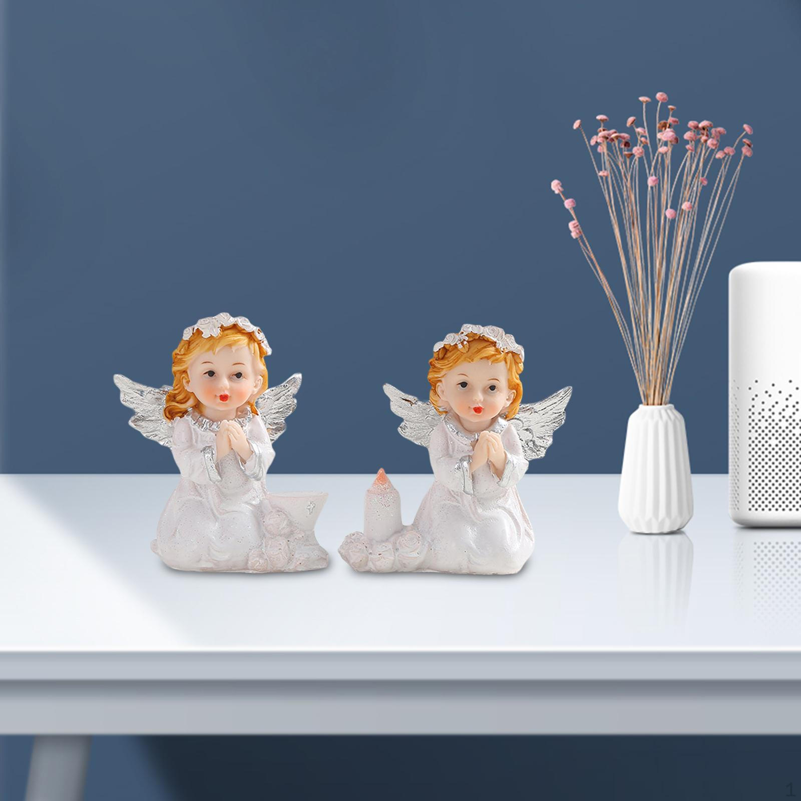 

Креативная статуя девушки Анж, декор, орнамент, аксессуары, Коллекционная фигурка для домашнего подарка, на открытом воздухе, лужайка Style D