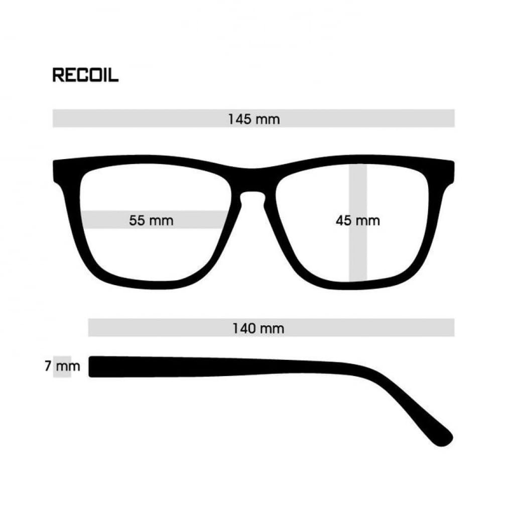 Dan RECOIL Black Smoke Polarized B085Q5YDN2 Shady's Soft/Black
