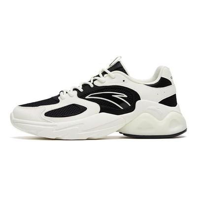 Millennium Wear-Resistant Low-Top Dad Shoes Women Sneakers Black White 122328892-1