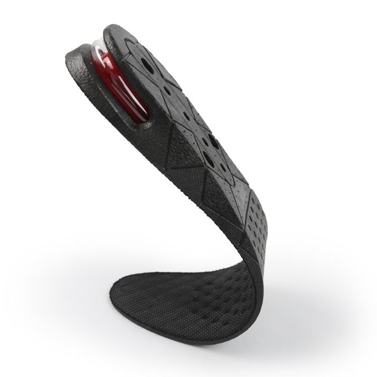 Съемная комбинированная стелька Двухслойная внутренняя стелька для увеличения роста Сетчатая дышащая Мужская и женская Невидимая спортивная полная стелька для увеличения роста average size