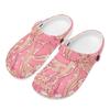 Fun Printed EVA Garden Shoes Unisex Flexible Breathable Slip On Garden Yard Home Bathroom Casual Walking Casual Slippers Soft Fit