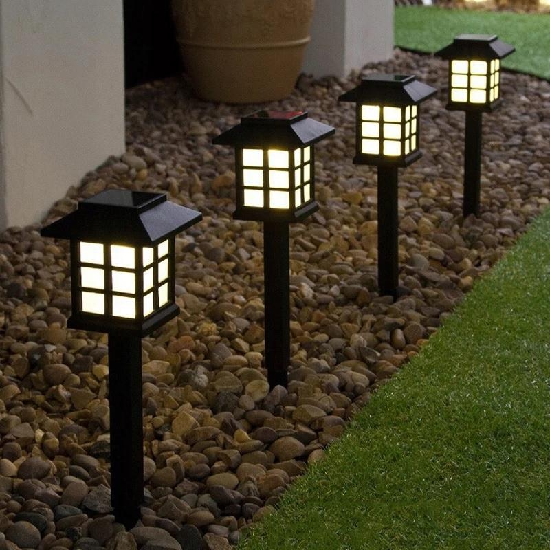 Lanterns Set, Garden Lamp, Solar, Warm Lamps For The Garden, 6X