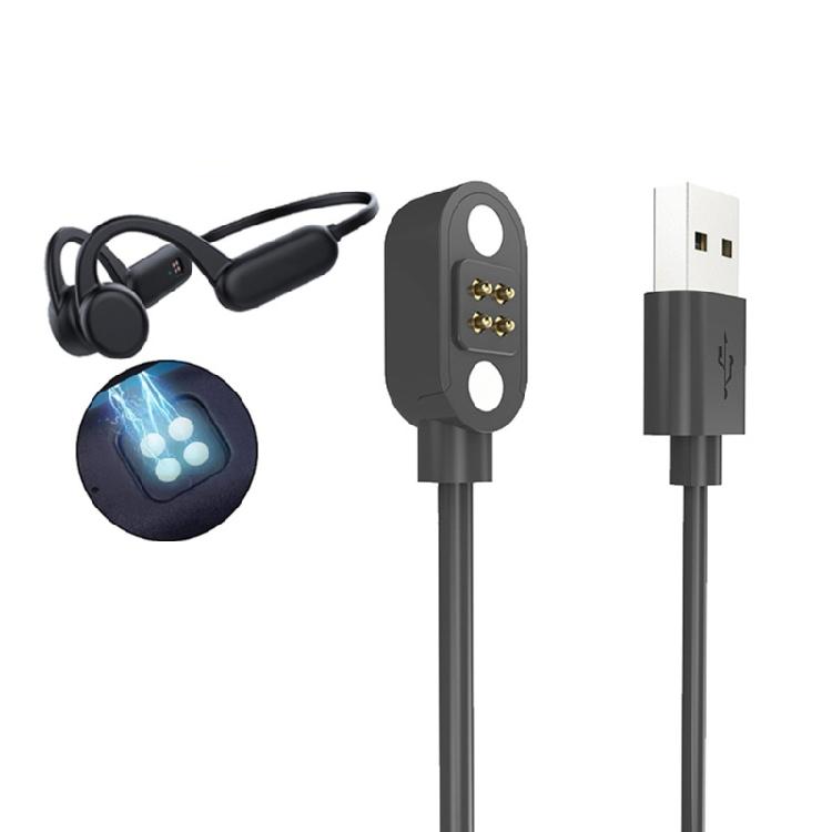 Magnetic Charger Cable for YUANS X18 Pro X8 X7 Headphone Charging Power Adapter