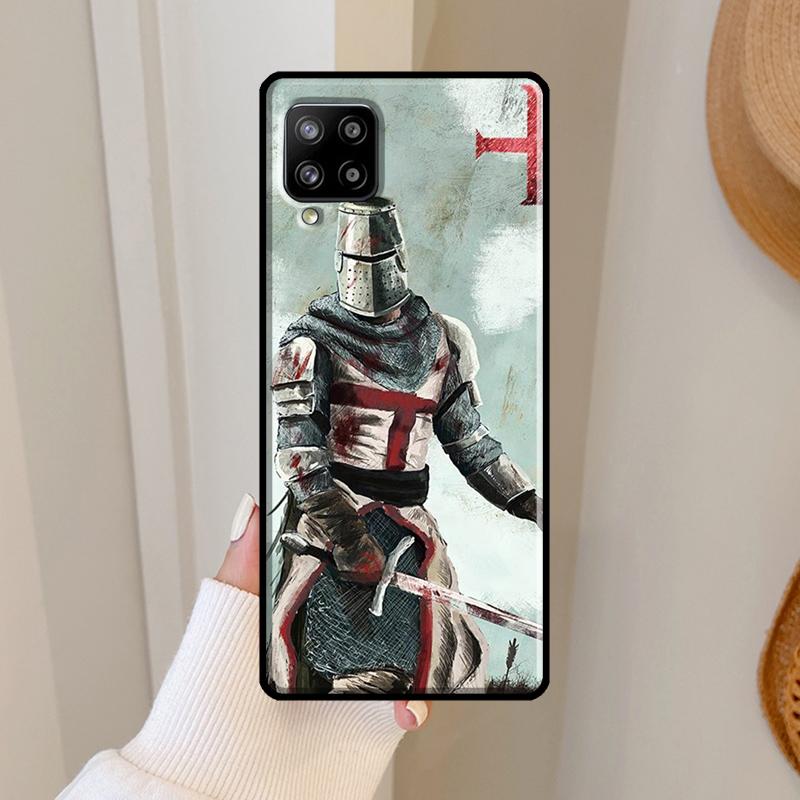 Knights Templar Case For Samsung Galaxy A56 A36 A06 A13 A32 A12 A22 A52 A35 A26 A16 A55 A15 A54 A34 A14 A53