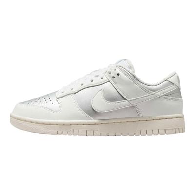 Dunk Low Next Nature Sheer Lace Pack - Metallic Platinum Damen-Sneaker Silber Summit-White Pale-Ivory IB7311-001