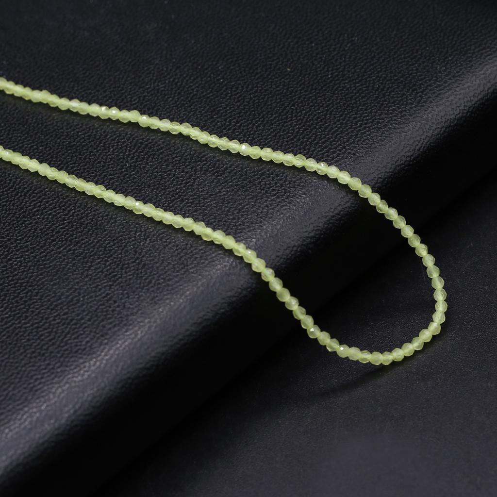 Naturstein facettierte Perlen Opal Isolation Perlen Charms für Schmuckherstellung DIY Halskette Armband Ohrringe Zubehör Größe 3 mm