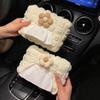 Car Tissue Box Fabric Tissue Box Car Seat Back Armrest Paper Box Tissue Bag Car Interior Decoration Accessories