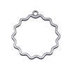 Planet Charms Geometric Openwork Resin Pendants For Space Themed DIY Jewelry Accessories