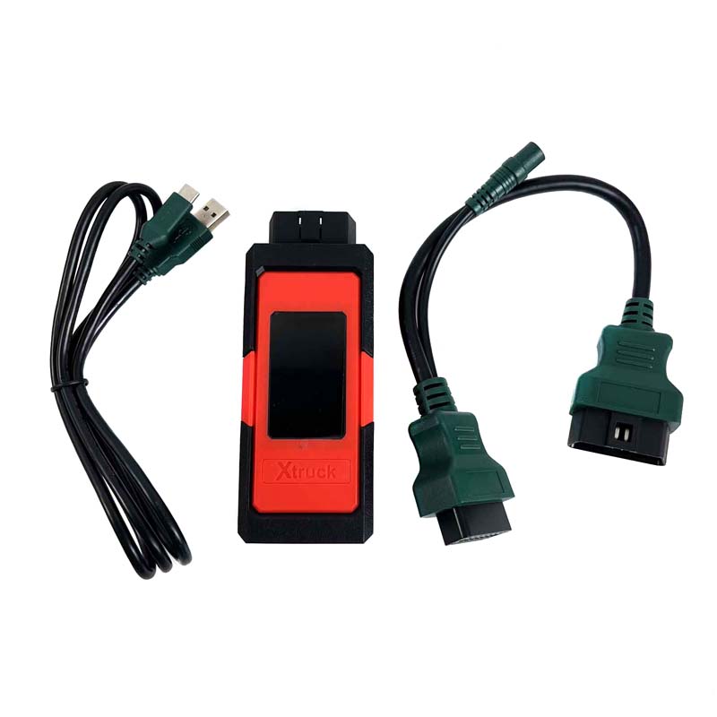 Xtruck X005 plus Bluetooth Heavy Duty Truck OBD Scanner with 8 OBDII Test Modes, Full-Fault Live Data, and Two Years Free Updates