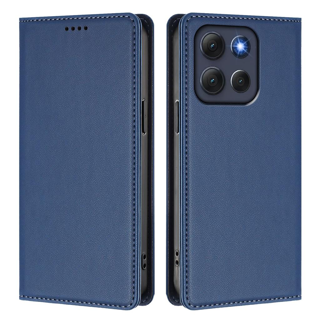 For Motorola Moto G86 5G Leather Wallet Case Magnetic Closure RFID Blocking Phone Cover