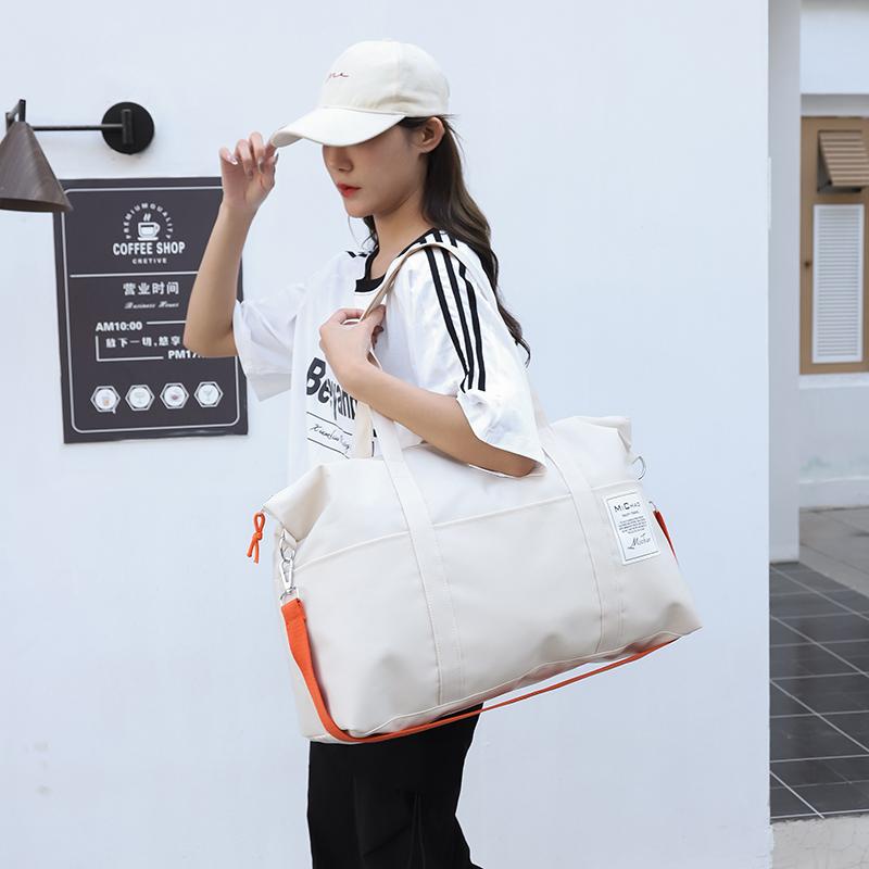 Travel Bag Large Capacity Portable Gym Bag Short-distance Travel Luggage Bag Men's Travel Storage Bodybuilding Bag