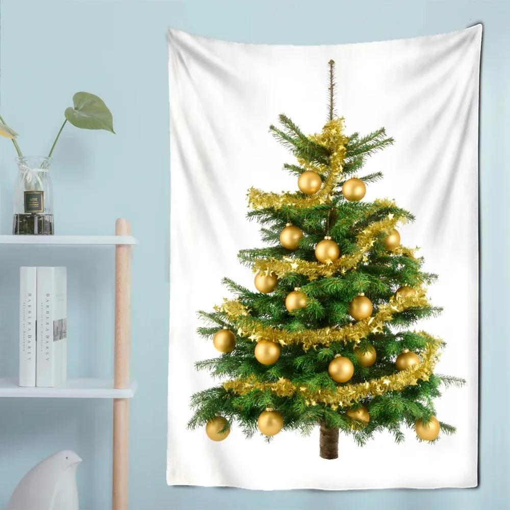 Christmas Tree Tapestry Bedroom Living Room Home Wall Decoration