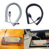 USB C Port Coiled Cable Wire Mechanical Keyboard GH60 USB Cable Type c USB Port for Poker 2 GH60 Keyboard Kit DIY