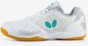 Butterfly Resoline Virata Table Tennis with Excellent Size Shoes, Lightweight, Wide, Grip, White, 27.0 (93700)