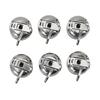 6Pcs Bobbin Case Iron Material Smoothing Surfaces Household Sewing Bobbin Case for Most Sewing Machines