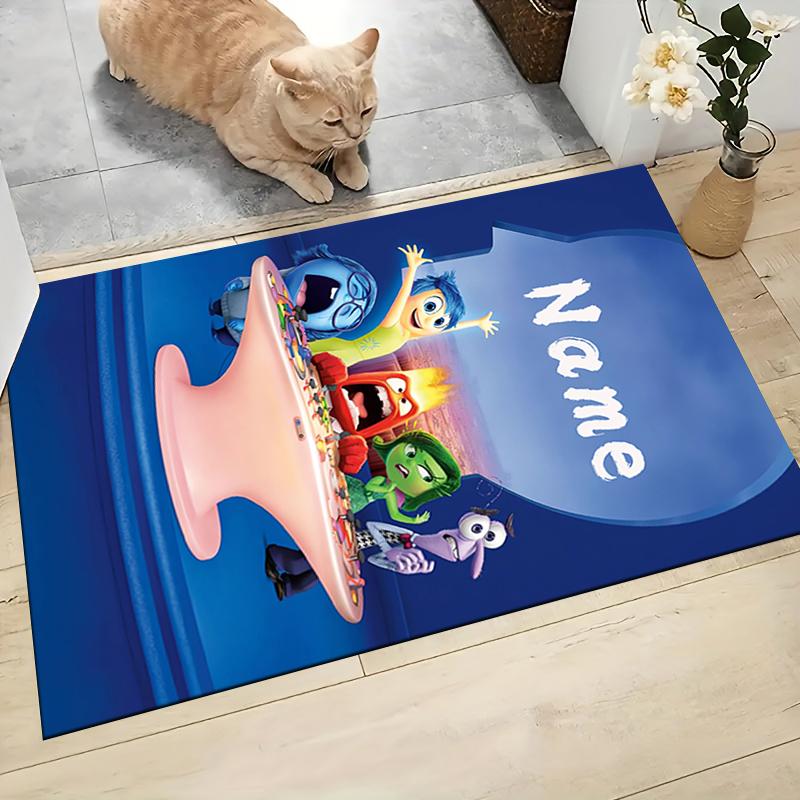 Custom Name Baby Yoda Lightsaber Adventure Carpet Rug Customizable Soft Washable Anti-Slip Home Living Room Sofa Mats Personalized Rug. 0909137