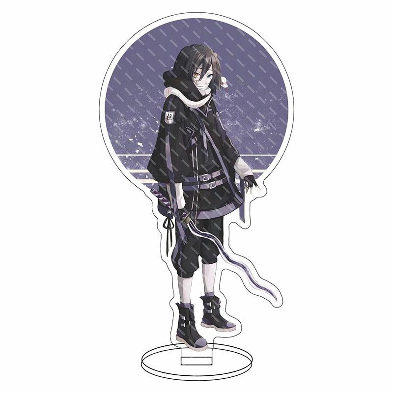 Demon Slayer: Kimetsu no Yaiba stand Tanjiro Nezuko double-sided high-definition acrylic ornament anime Halloween gift 16cm