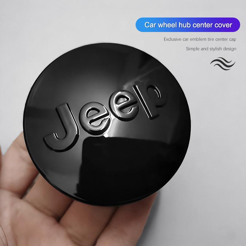 63mm/55mm JEEP Car Wheel Hub Center Cap For Jeep Renegade Compass Grand Cherokee Wrangler Jk Gladiator Patriot Liberty Commander
