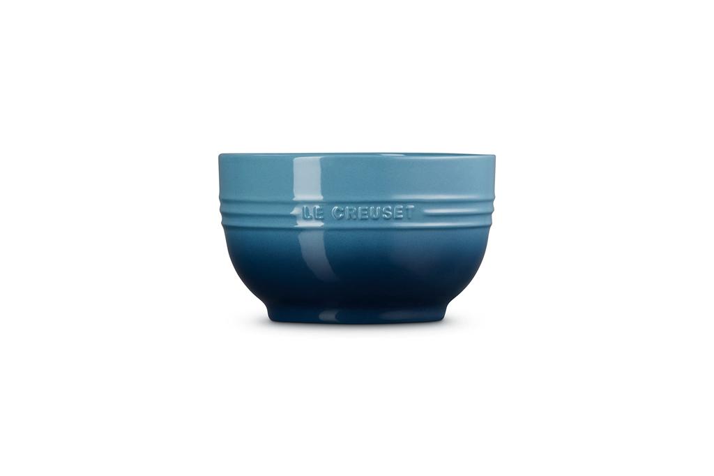 Le Creuset Bowl, 1100ml, Marine Blue, Heat and Cold Resistant, Microwave, Oven, and Dishwasher Safe [Official Japanese Product]