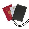 Black Passport Cover Gowell [TradeWorks] Anti-Skimming