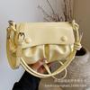 Niche Design Bag Women's 2025 New Summer Versatile Super Fire Messenger Bag Korean Version Ins Portable Small Square Bag