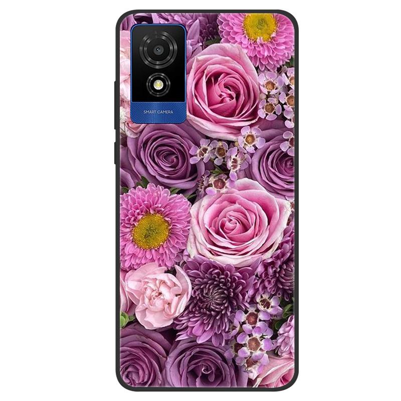 Case For TCL 501 Case TCL501Cool Silicone Protective Cover for TCL 501 T433D 2024 Bumper Protector Fundas Coque Shockproof