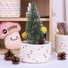 Small Cotton Rope Woven Storage Basket for Desk, Entryway, or Cosmetics