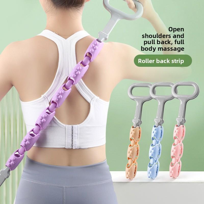 

Новий Роликовий Масажер Зі Зворотним Відтягуванням Знімна Кулька Плечі та Шия Розтяжка Спина Прес Не Просить Домашній Прес Спини хакі