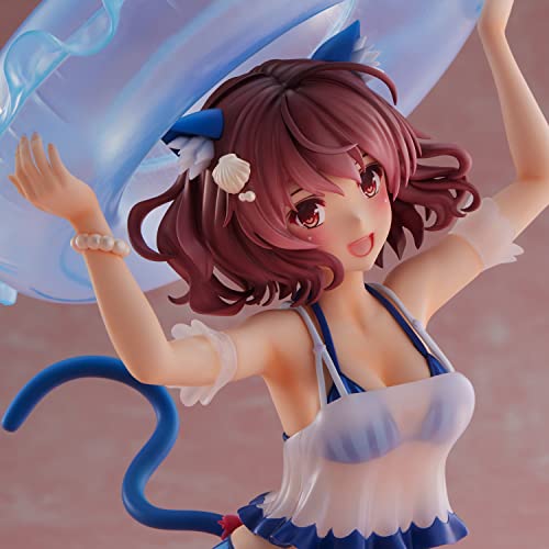 Nia Swimsuit Ver." by Misaki Kurehito, non-scale PVC & ABS pre-painted completed figure (UC001965-01)