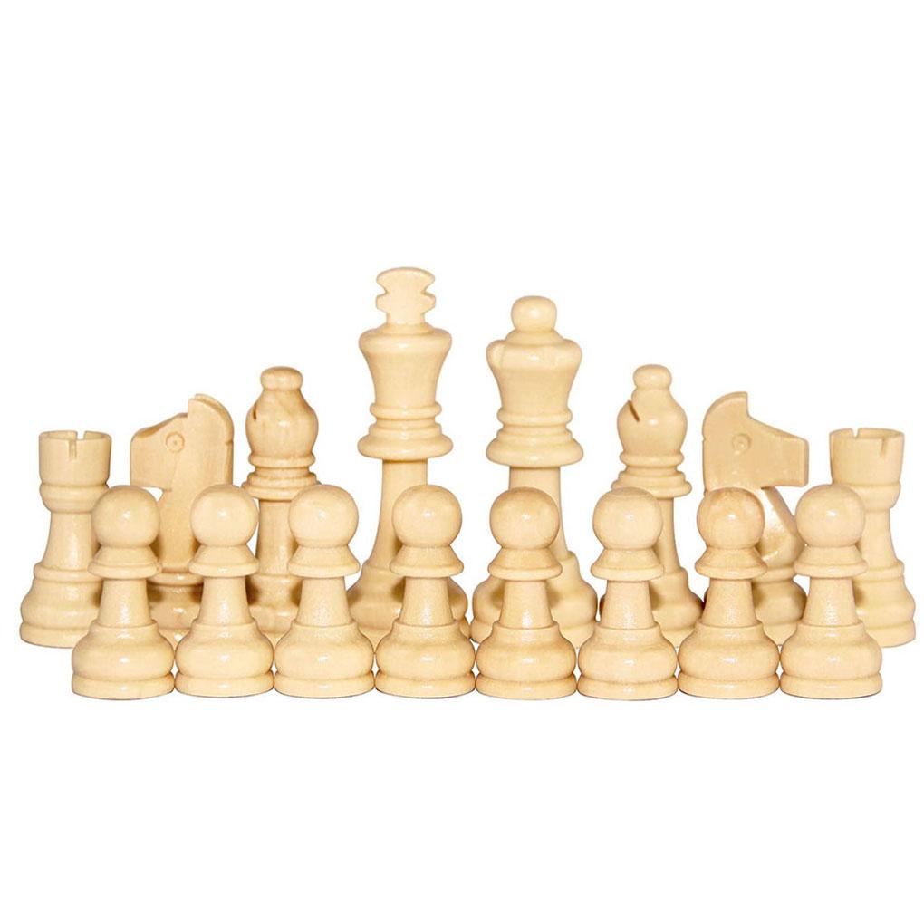 Wood Chess Board Accessories Small Size And Easy To Carry Wooden Chess Pieces Home Chess Schools