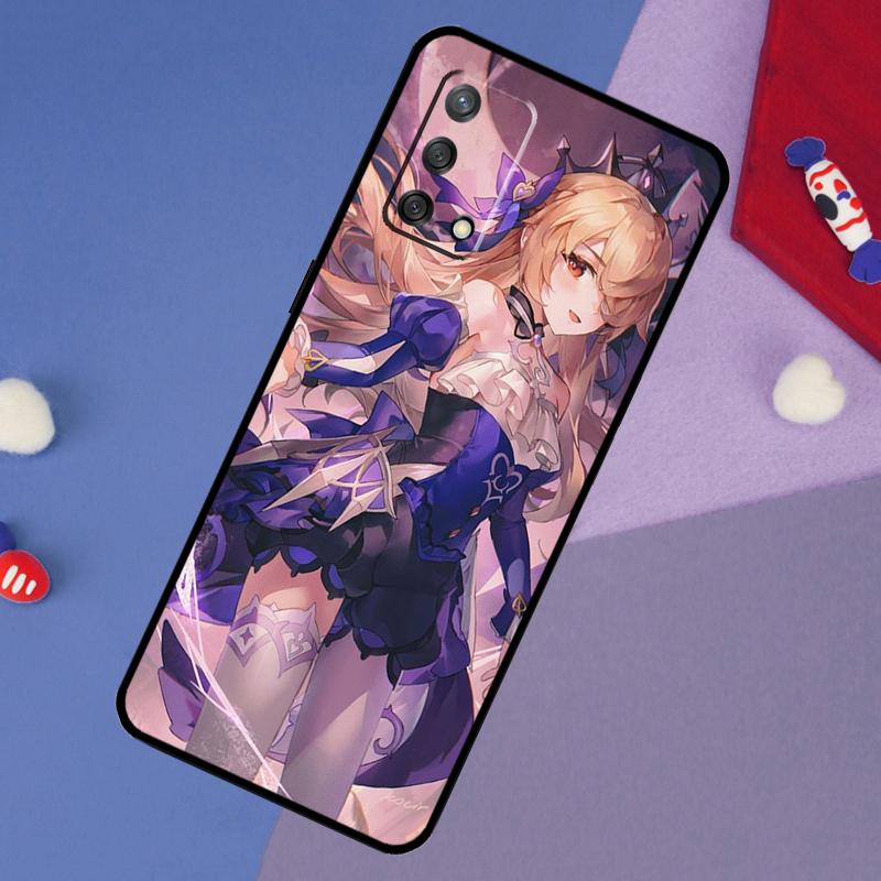 Genshin Impact Case For Oppo A17 A60 A40 A80 A16 A76 A96 A98 A58 A78 A18 A38 A57 A74 A54 A94 A15 A5 A6 Pro