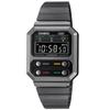 Watch, Casio Collection Vintage, Men's, Black, A100WEGG-1AEF